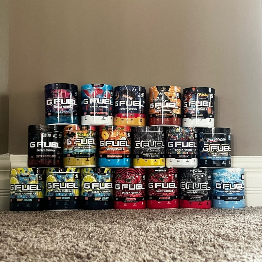 *EMPTY* G Fuel Tubs Lot
